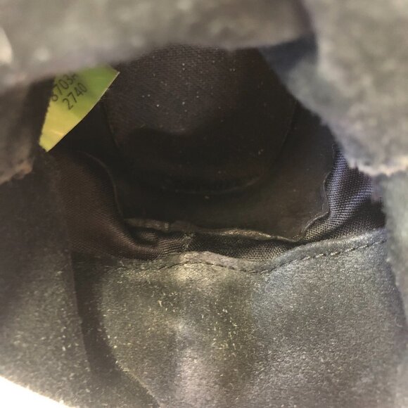 Timberland Black Leather & Suede Lace Up Combat Boots Size 7 - Picture 12 of 16